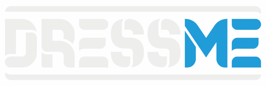 Logo-DressMe-Grijs-Cyaan