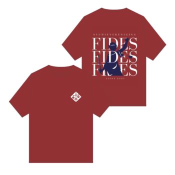 Fides Fides Fides T-shirt - Afbeelding 6